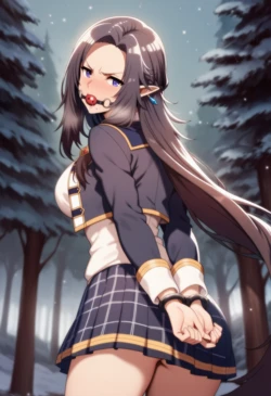 [Pixiv] 軌跡好き/Kiseki-zuki (864048) - 【Gamma】Abduction, Training [AI Generated] 作品封面