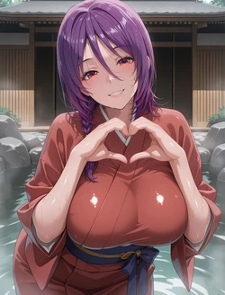 (Oki Senpai) 🍈🍈苍叶结月 Yuzuki Aoba(Patreon) (AI Generated) 作品封面