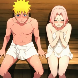 TheFarAi Naruto X Sakura Sauna (Ai Generated) 作品封面