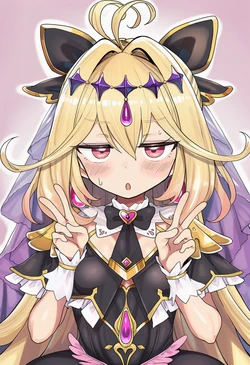 [Pixiv] yusen (121969298) - Cure Arcana Shadow Pack → show spear [AI Generated] 作品封面