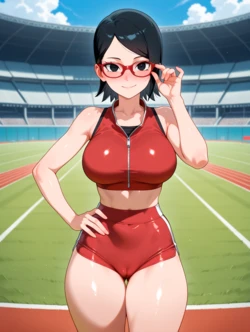 [Obscuryotto] (AI Generated) Sarada Uchiha