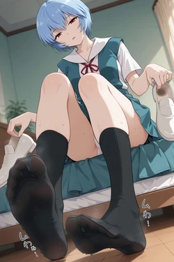 [Ocha no ko] Rei Ayanami [AI Generated] 作品封面