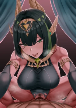 [くみたマン] ネフェル騎乗位エッチ (原神) 作品封面