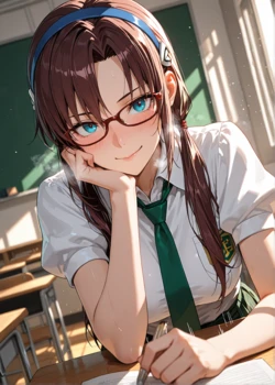 [KALA AI NSFW (VAMA)] - Makinami Mari Illustrious (455p) [AI Generated] 作品封面