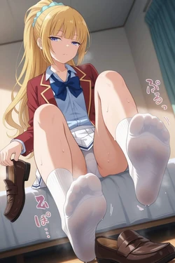[Ocha no ko] Kei Karuizawa legs [AI Generated] 作品封面