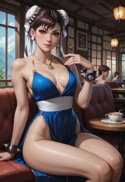 AICHARGEN Chun Li [AI Generated] 作品封面