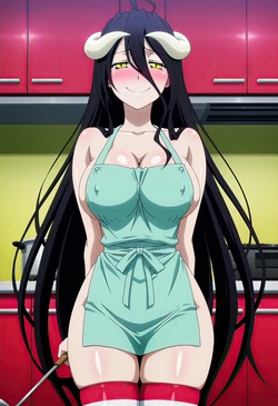 [Vanitas AI] Albedo 12 [AI Generated] 作品封面