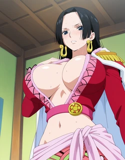 Purpleh31 - Boa Hancock default outfit 245p (Patreon) (AI Generated) 作品封面