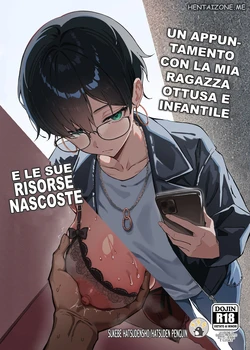 [Sukebe Hatsudenjo (Hatsuden Pengin)] Buaisou na Kakure Kyonyuu Boyish Kanojo to Taikutsu na Date | Un Appuntamento con la Mia Ragazza Ottusa e Infantile [Italian] [Digital] 作品封面