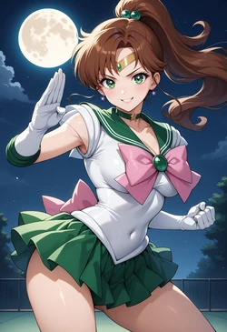 [Sephiaton] Sailor Jupiter (Patreon) [AI Generated] 作品封面