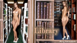 [RubbeduckFucker] Library [AI Generated] 作品封面