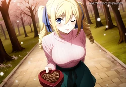 [LoveHUwU] Angelina Kudou Shields 15 | Mahouka Koukou no Rettousei [AI Generated] 作品封面
