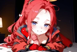 [AI Generated] ブルアカ 花岡ユズ(臨戦) 作品封面