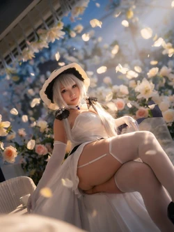 Soft breeze, falling petals, and a heart full of light 🌸✨ AI Generated [AI Generated] 作品封面