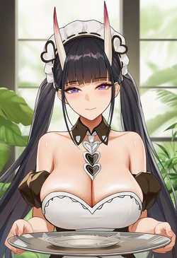 [AI小松鸟] 午间情趣的主仆游戏❤️ [Chinese] [AI Generated] 作品封面