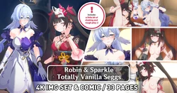 [PastaPaprika] Robin & Sparkle Totally Vanilla Seggs (Honkai Star Rail) (English) 作品封面