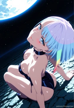 [AIusagichan] サイバーパンク エッジランナーズ ルーシー Cyberpunk Edge Runners Lucyna Kushinada 449P [AI Generated] 作品封面