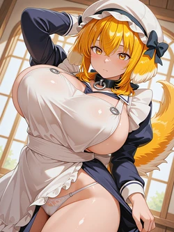 [pantyless/Kyonkanie] Roxanne - Harem In The Labyrinth Of Another World [AI Generated] 作品封面