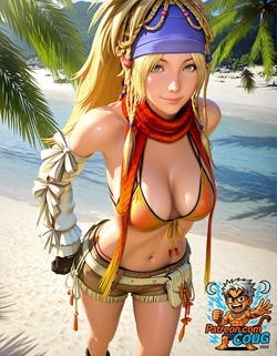 Rikku hentai | Final Fantasy X NSFW parody [AI Generated] 作品封面