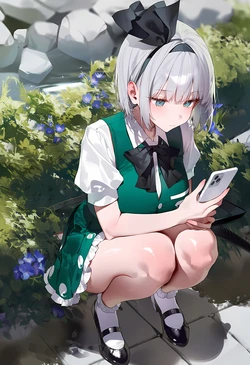 apaper) 260223 [touhou] konpaku youmu GARDEN FATMAN [AI Generated] 作品封面