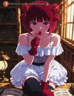 (Hot Finger Pepper) - Oshi no Ko | Kana Arima - [AI Generated] (Patreon) 作品封面