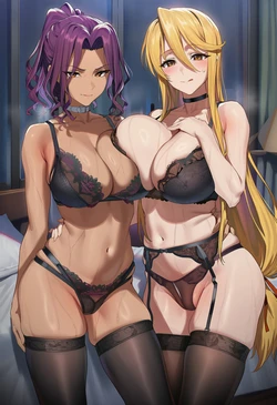 ChocoPizza - Minami Rika + Marikawa Shizuka (246) [AI Generated] 作品封面