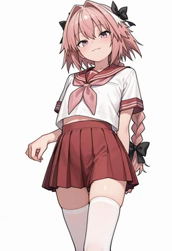 [monitama] Astolfo in sailor uniform [Booth] [AI Generated] 作品封面
