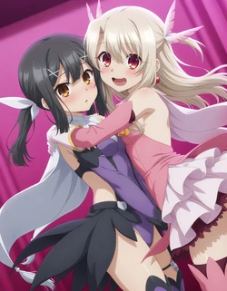 [azusa PATREON] Patreon Members-Only Early Access Prisma illya – illya and Miyu 93P [AI Generated] 作品封面
