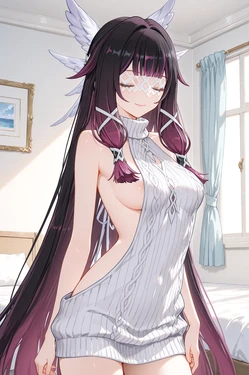 [neruton] コロンビーナColumbina童貞を殺すセーターVirgin killer sweater [AI Generated] 作品封面