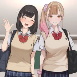 [ai紳士] Futa after school [AI Generated] 作品封面