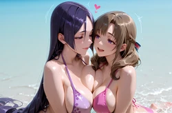[chefcookwaifu] Raikou and Mamako (Mommy R18) [AI Generated] 作品封面