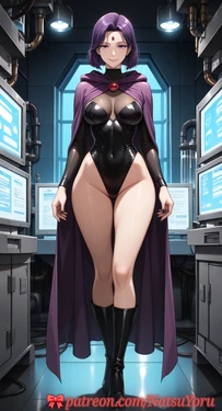 [NatsuYoru] Raven (DC Comics) [AI Generated]
