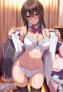 [Alizee] 黒髪JK [AI Generated]