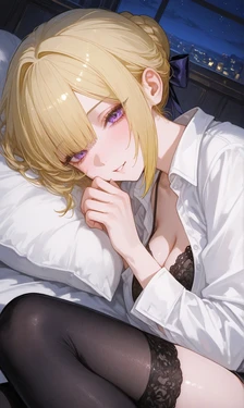 [Reiji] Evelyn (Zenless Zone Zero) – Sweet Night [AI Generated] 作品封面
