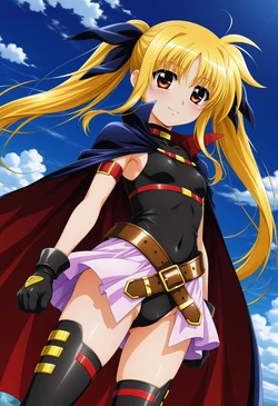 [Azusa] Fate Testarossa (Mahou Shoujo Lyrical Nanoha) [AI generated] 作品封面