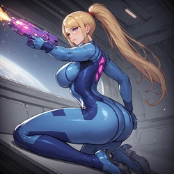 Samus Defeated (A.I. Generated)