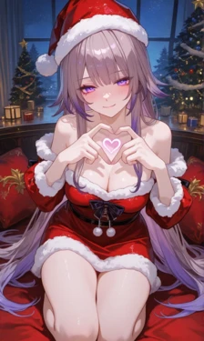 [Reiji] The Herta (Honkai Star Rail) – Merry Christmas [AI Generated] 作品封面