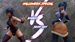 [Squarepeg3D] The F.U.T.A - Match 05 - Emiko vs Sexy Sky[个人机翻]