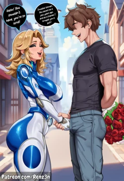 [Renz3n] Sue Storm's admirer (Marvel) [AI Generated] 作品封面