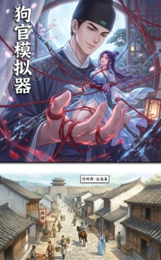 ●PIXIV●《狗官模拟器》第一章：少女失踪案 qian-xing [102693044]（Photoshop + AIGenerated）