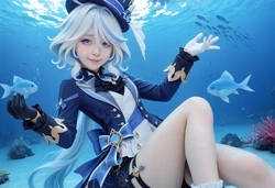[DyDy_cos] Furina Cosplay [AI Generated] 作品封面