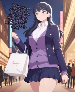 [SnowBunnyWaifus] Anna Yamada and her mom get some special "Oyakodon" (Patreon) [AI Generated] 作品封面