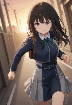 かわいそなのです 井〇上たきな 前編 (pictSPACE) [AI Generated]