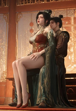 [AI Generated]仙武传 穆婉清荤素 作品封面