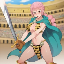 [DarkLust] Rebecca Vs Diamante [AI Generated] 作品封面