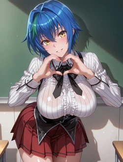 (Oki Senpai) 🍈🍈洁诺薇亚 Xenovia Quarta(Patreon) (AI Generated) 作品封面