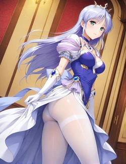 [嘎裡豬排] フィーナ・ファム・アーシュライト 337p 夜明け前より瑠璃色な (Patreon) [AI Generated] 作品封面