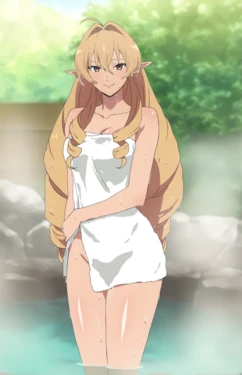 [Sticky] (73p) Mushoku Tensei Elinalise Onsen x Old men [AI Generated] 作品封面