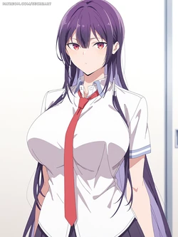 SecreArt - Takane Takamine (鷹峰 高嶺) - Please Put Them On, Takamine-san [AI Generated] 作品封面