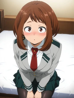 [PafuPafu/H Jam] 麗日お茶子 Ochaco Uraraka 109P (Patreon) [AI Generated] 作品封面